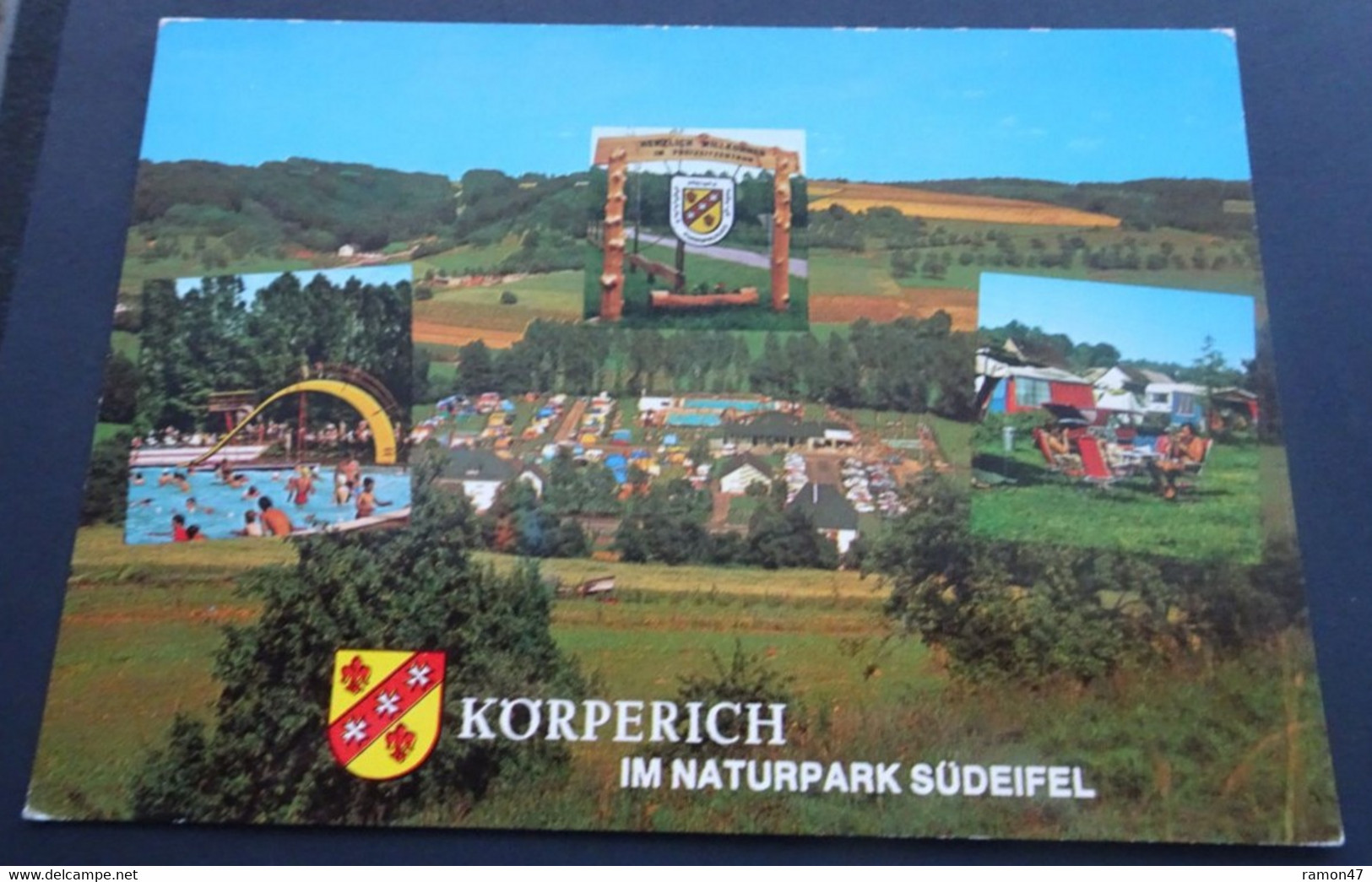 Körperich Krs. Bitburg Im Naturpark Südeifel - Campingplatz Und Beheiztes Freibad - Werbeverlag Gorzinski, Mannheim - Bitburg
