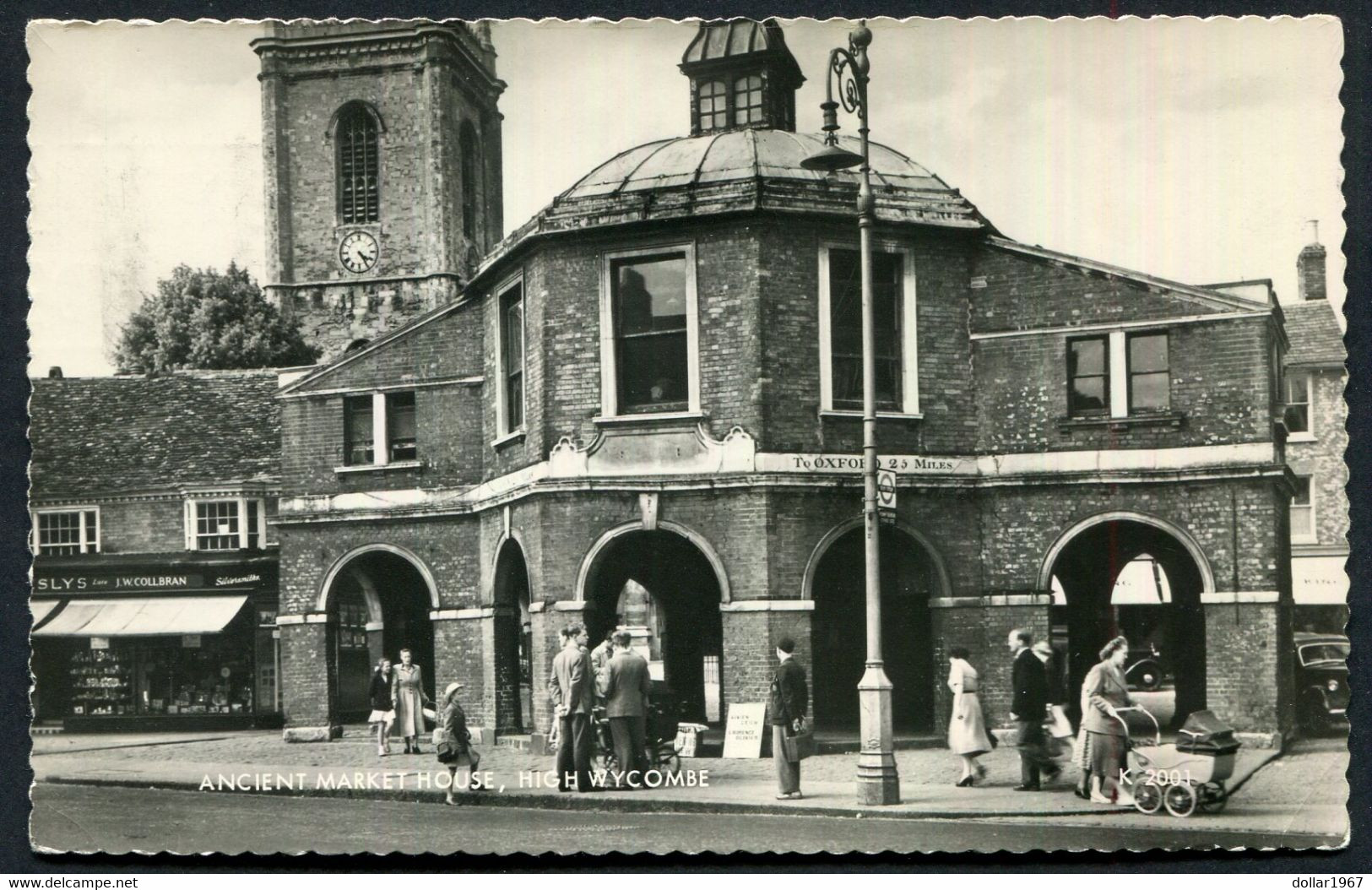 Ancient Market House , High Wycombe HP11 2AZ  -  USED   29-11-1967   - 2 Scans For Condition.(Originalscan !!) - Buckinghamshire