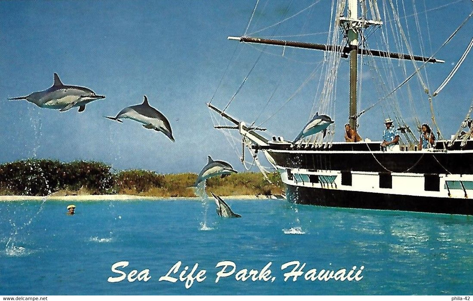 CPSM - Hawaï - Dolfins In Sea Life Park - Dauphins