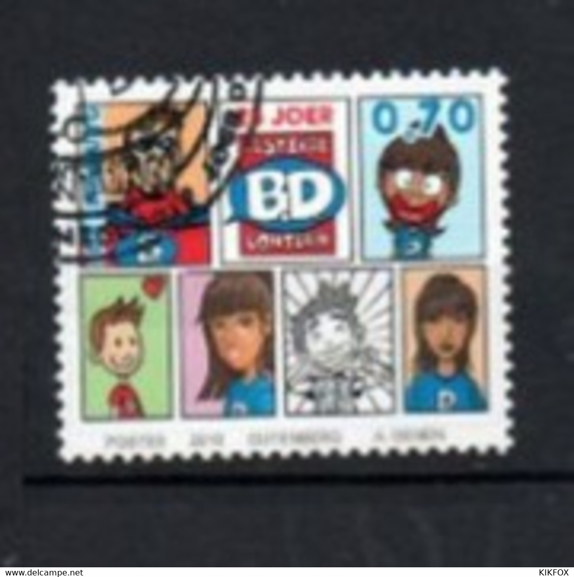 LUXEMBOURG, LUXEMBURG, 2018, MI 2173, 25 JAHRE COMIC FESTIVAL, ESST GESTEMPELT, OBLITERE - Used Stamps