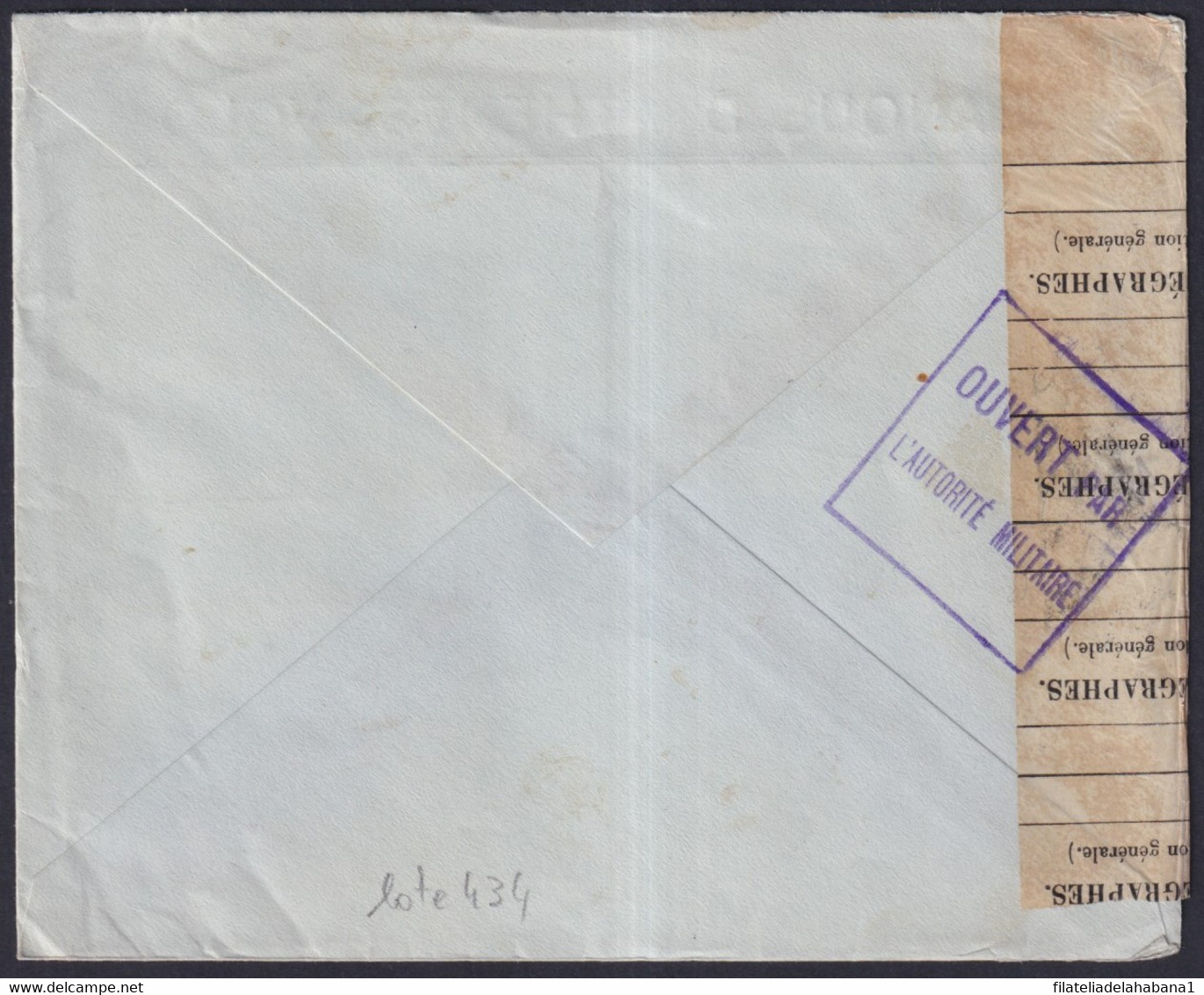 F-EX38943 GREECE 1915 WWI CENSORSHIP ATHENES COVER TO FRANCE. - Brieven En Documenten