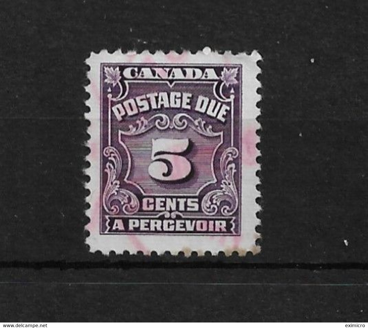 CANADA 1948 5c POSTAGE DUE SG D22 FINE USED - Port Dû (Taxe)