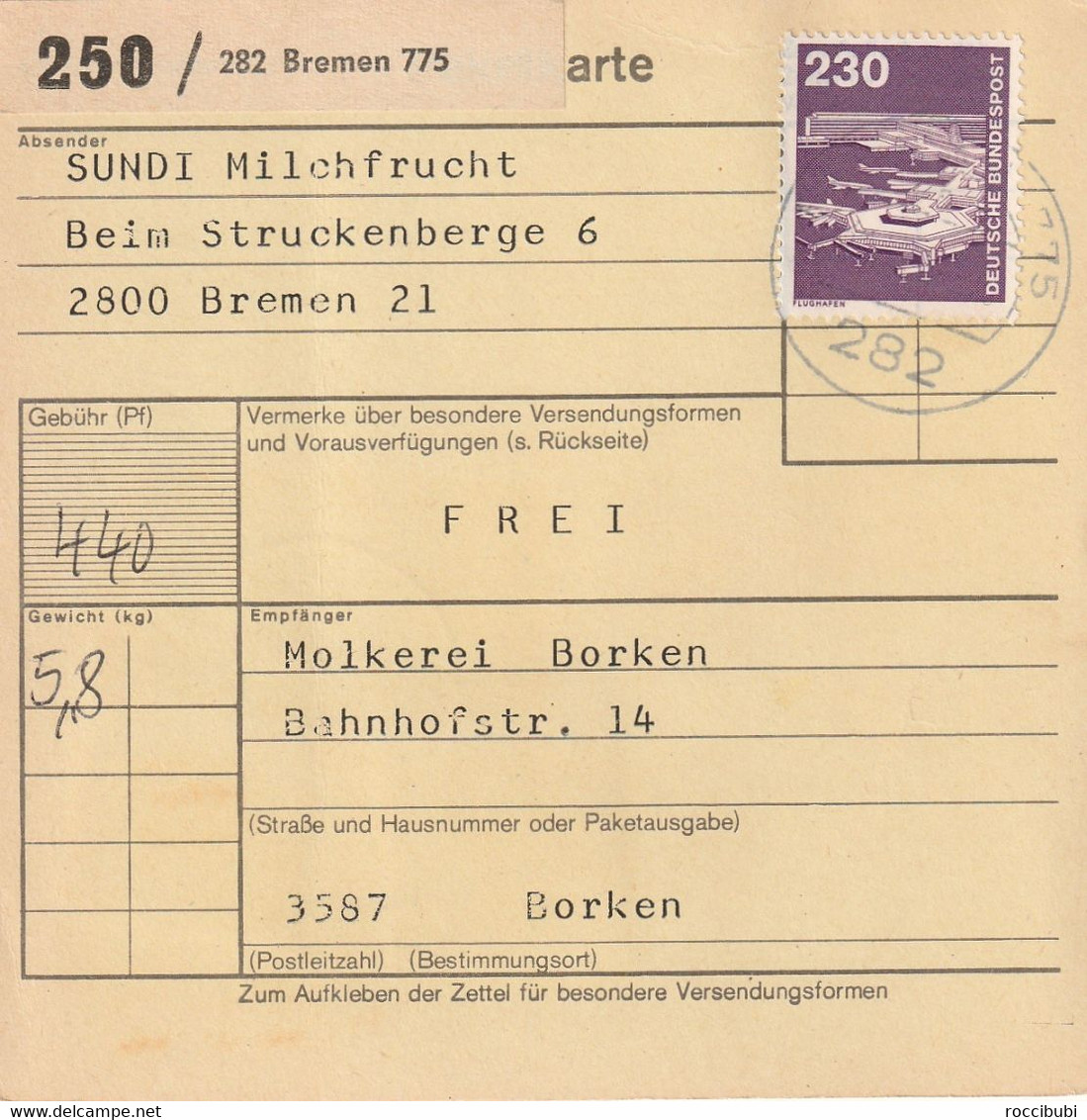 Paketkarte, Bremen - Sonstige & Ohne Zuordnung