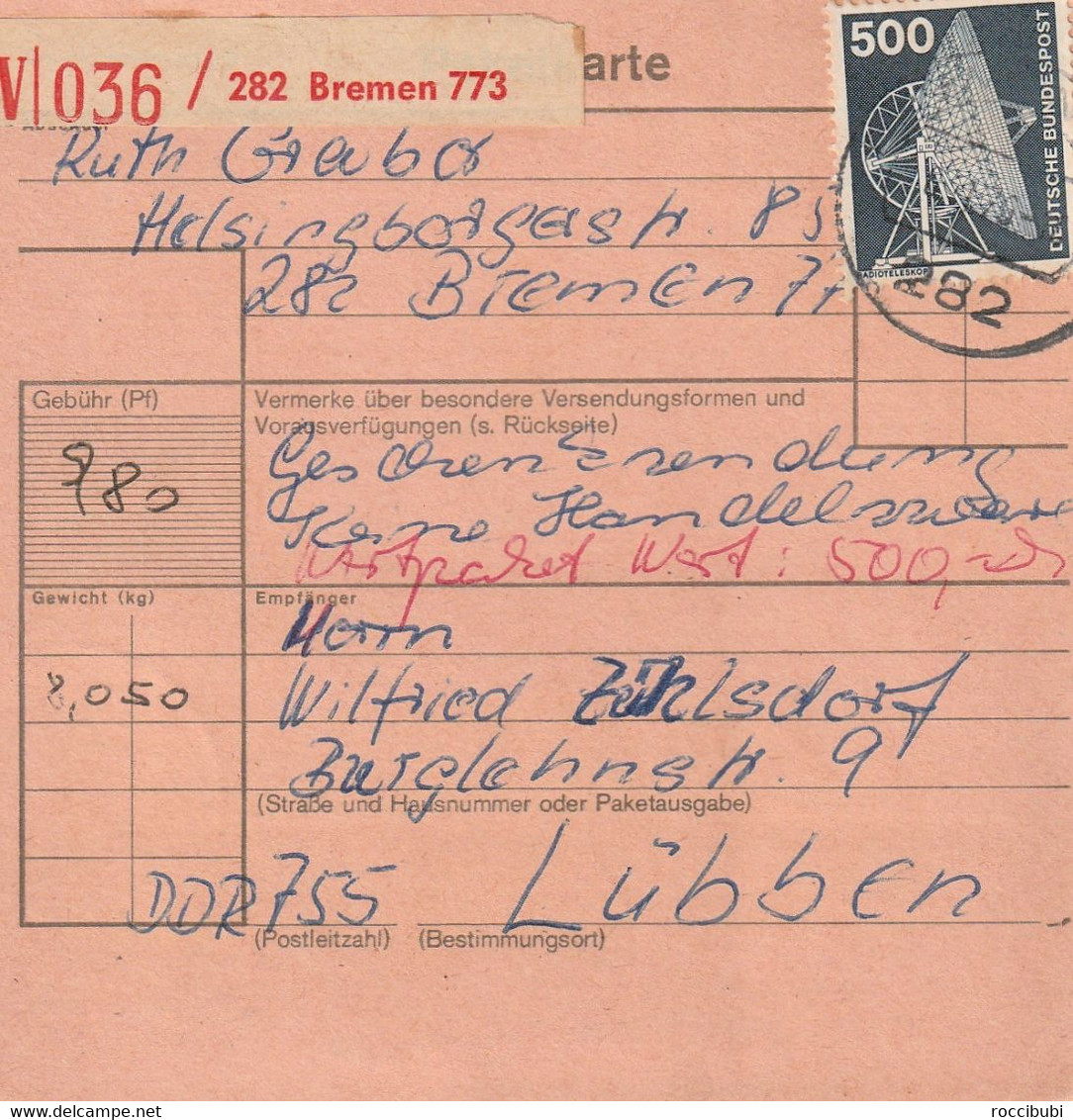 Paketkarte, Bremen - Autres & Non Classés