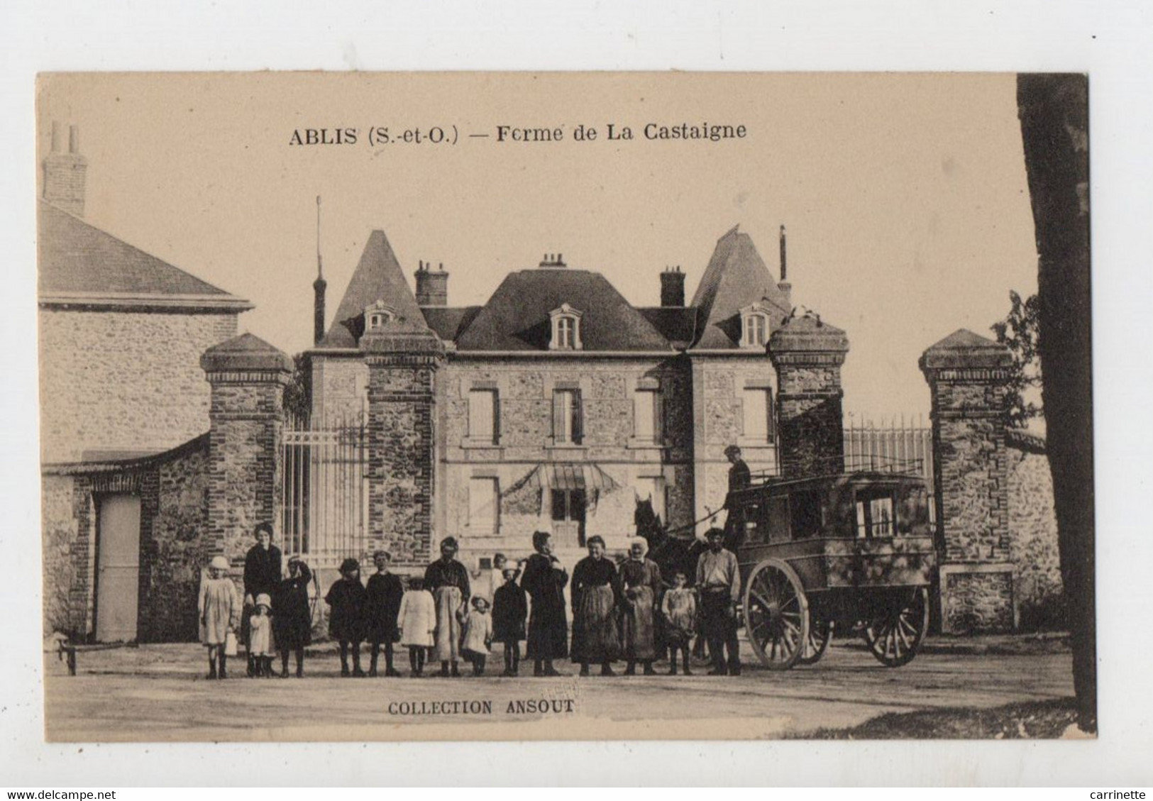 ABLIS - 78 - Yvelines - Ferme De La Castaigne (Diligence) - Ablis