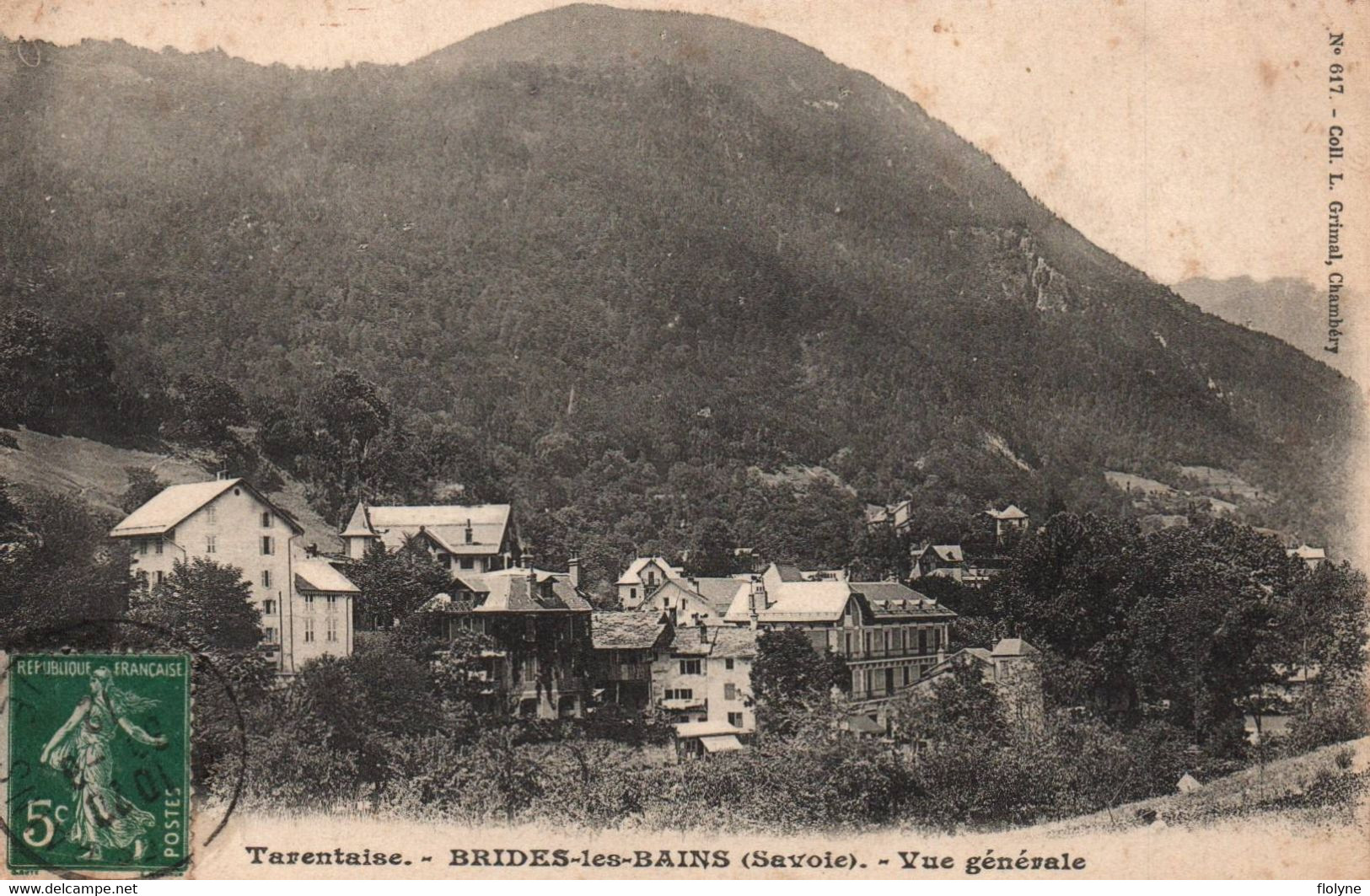 Brides Les Bains - Vue Générale Du Village - Brides Les Bains