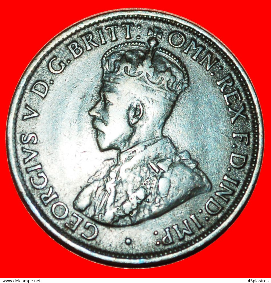 * GREAT BRITAIN: AUSTRALIA ★ 1/2 PENNY 1912H! GEORGE V (1911-1936)★LOW START ★ NO RESERVE! - ½ Penny