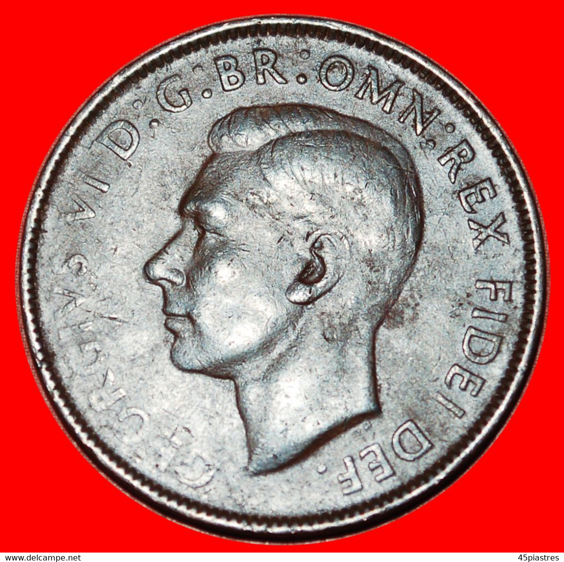 * KANGAROO RIGHT: AUSTRALIA ★ 1 PENNY 1950 MELBOURNE! GEORGE VI (1937-1952)! ★LOW START ★ NO RESERVE! - Penny