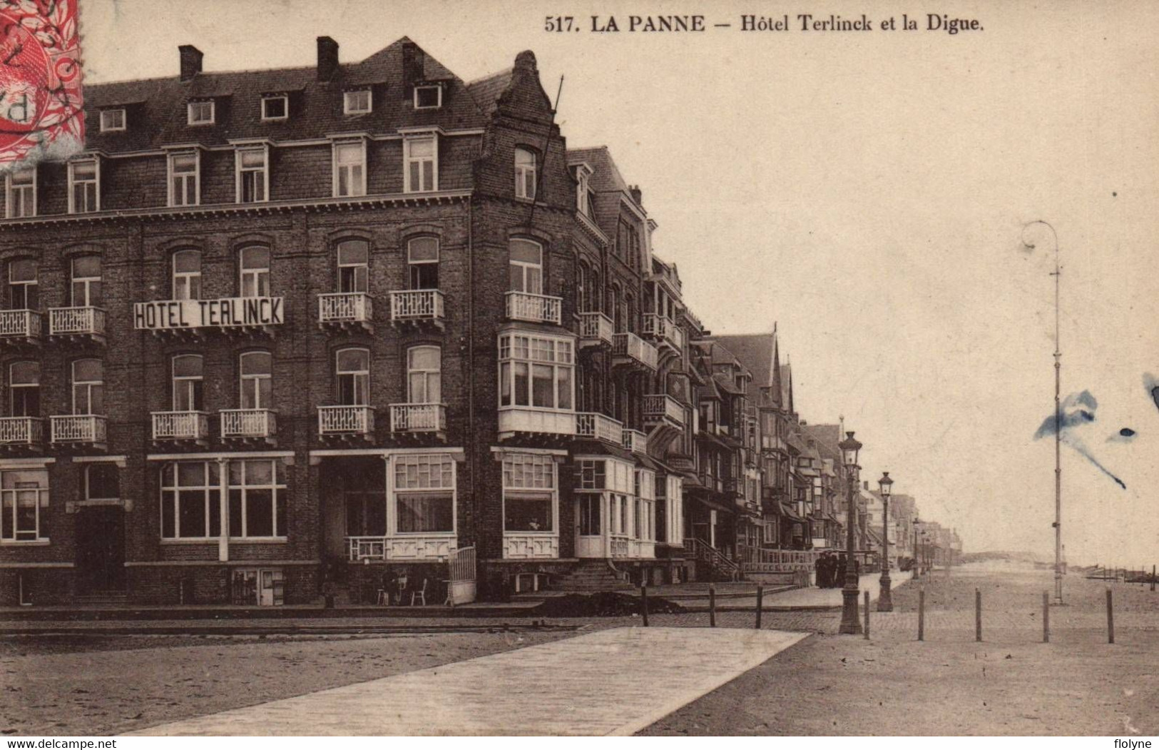 La Panne - De Panne - Hôtel Terlinck Et La Digue - Belgique Belgium - De Panne