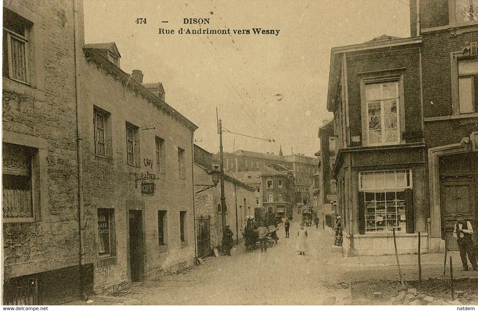 Dison, Rue D'Andrimont Vers Wesny - Dison