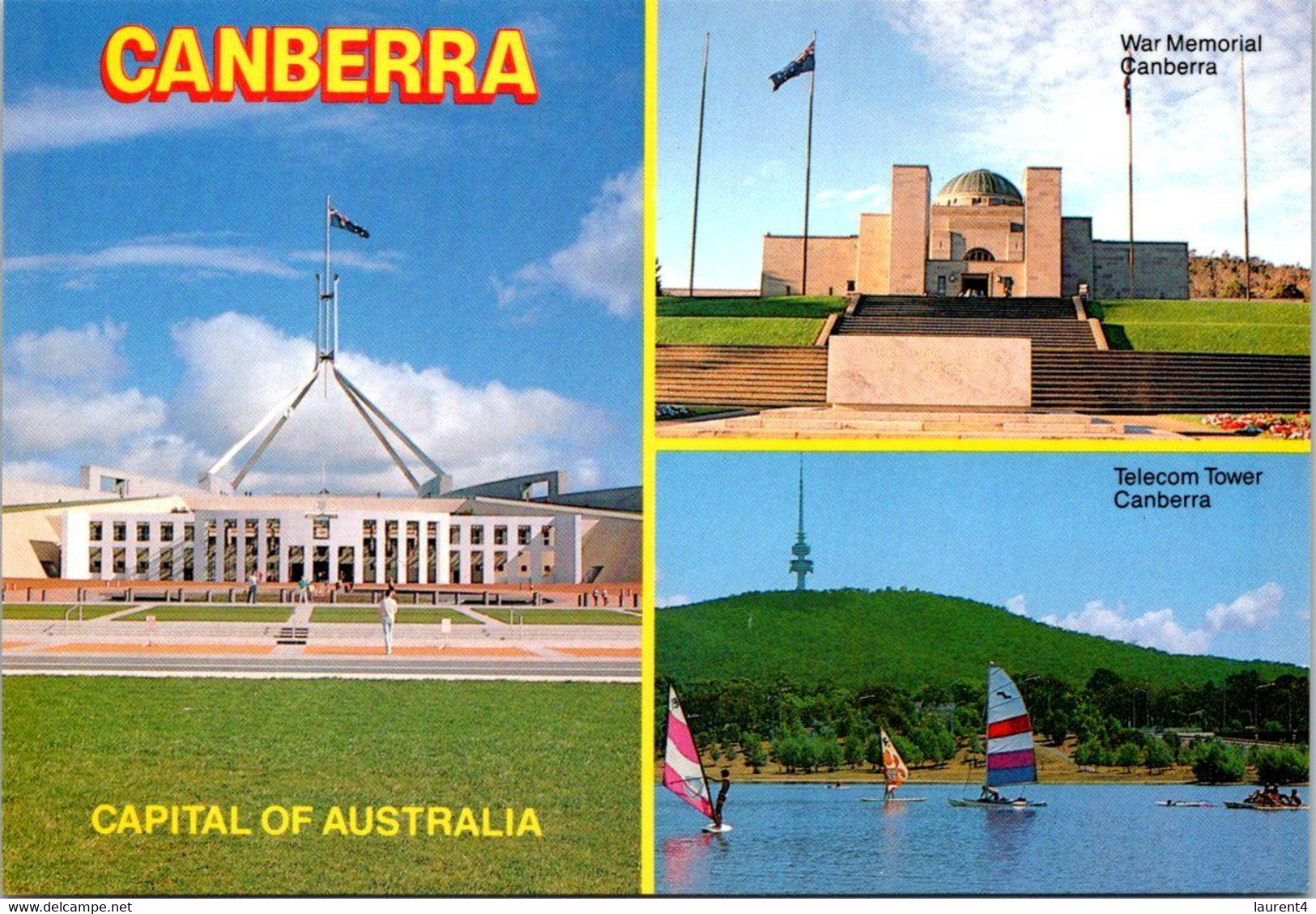 (4 N 31) Australia - ACT - Canberra - 3 Views - Canberra (ACT)