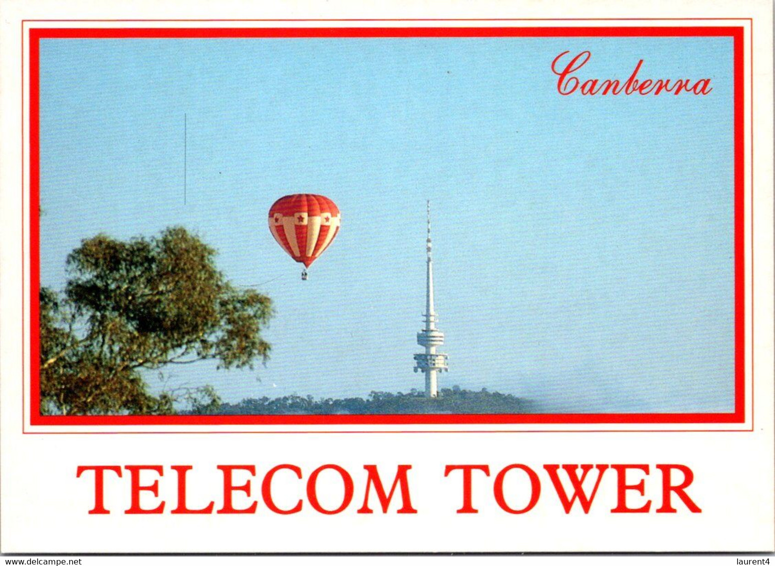 (4 N 31) Australia - ACT - Canberra - Hot Air Balloon Near Telecon Tower - Canberra (ACT)