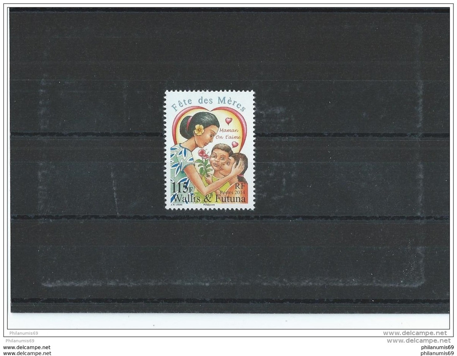 WALLIS ET FUTUNA 2014 - YT N°815 NEUF SANS CHARNIERE ** (MNH) GOMME D'ORIGINE LUXE - Unused Stamps