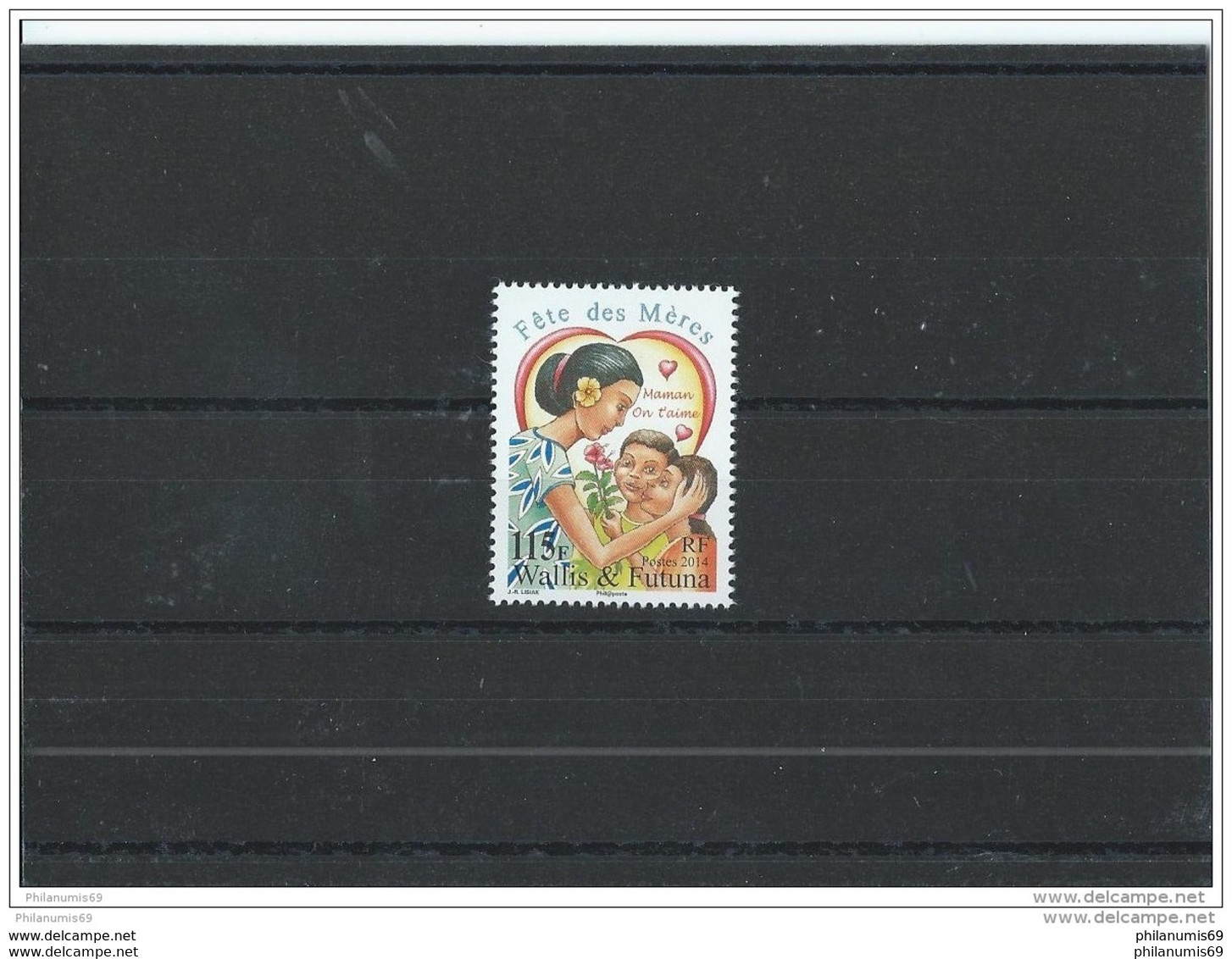 WALLIS ET FUTUNA 2014 - YT N°815 NEUF SANS CHARNIERE ** (MNH) GOMME D'ORIGINE LUXE - Unused Stamps