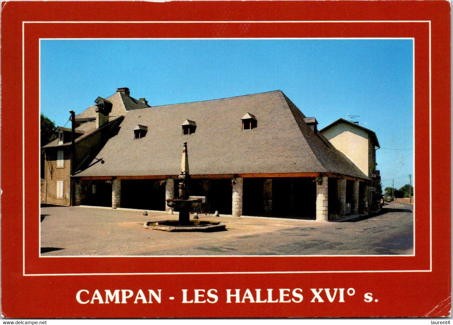 (4 N 34) France - Les Halles De Sainte Marie De Campan - Plazas De Mercados