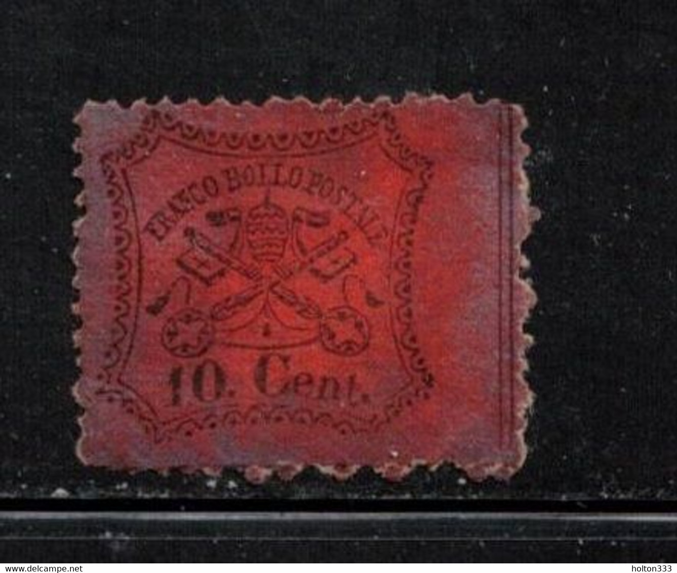 ROMAN STATES Scott # 15 Used - CV $105 - Zonder Classificatie