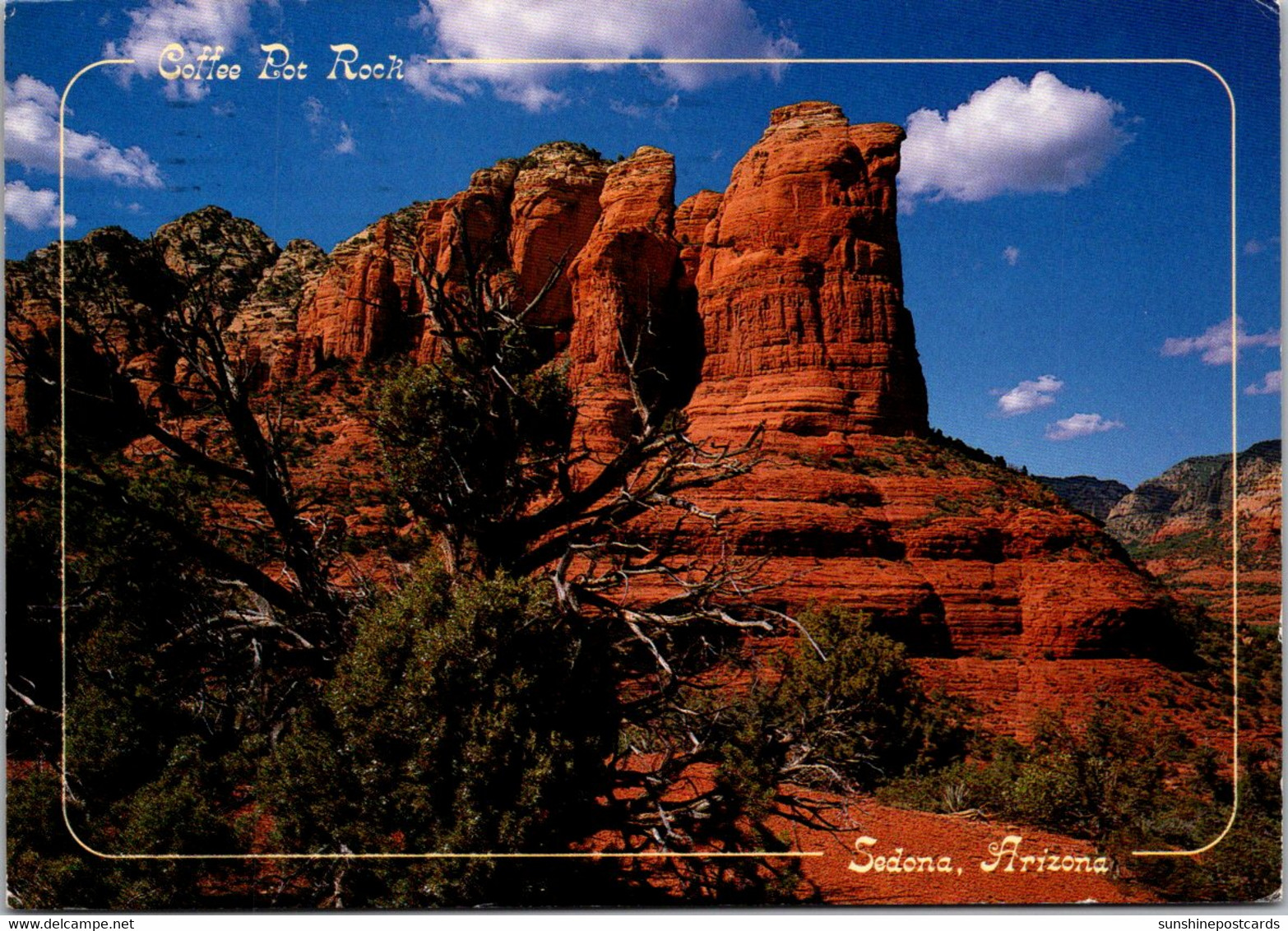 Arizona Sedona Coffee Pot Rock 1990 - Sedona