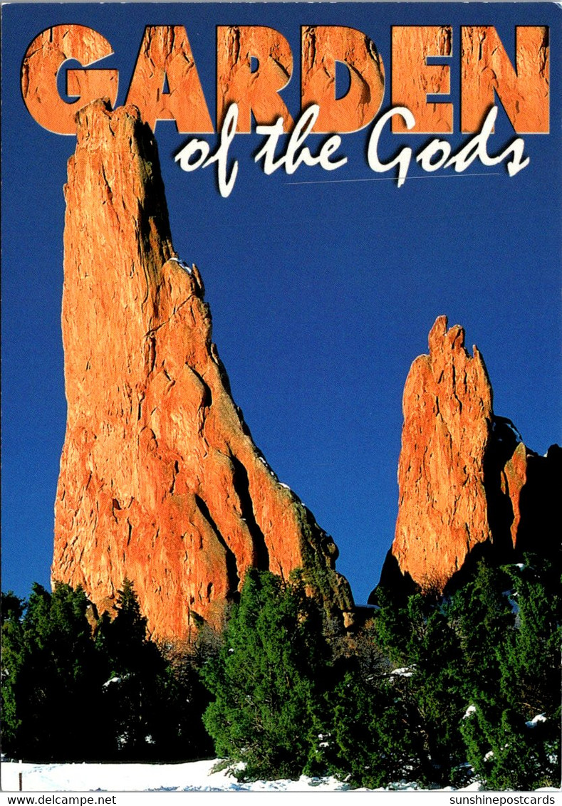 Colorado Colorado Springs Garden Of The Gods Rock Formation - Colorado Springs