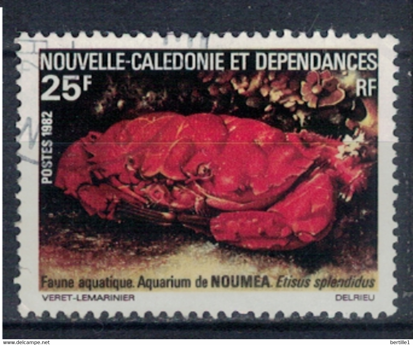 NOUVELLE CALEDONIE          N°  YVERT 454 ( 1 )   OBLITERE     ( OB    05/ 32 ) - Oblitérés