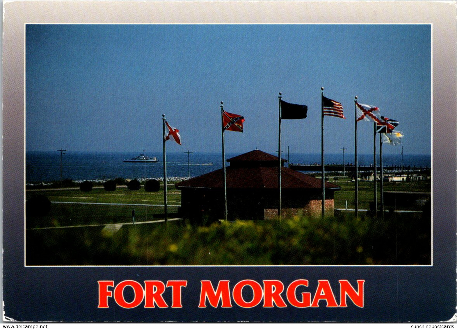 Alabama Fort Morgan At Entrance To Mobile Bay - Mobile