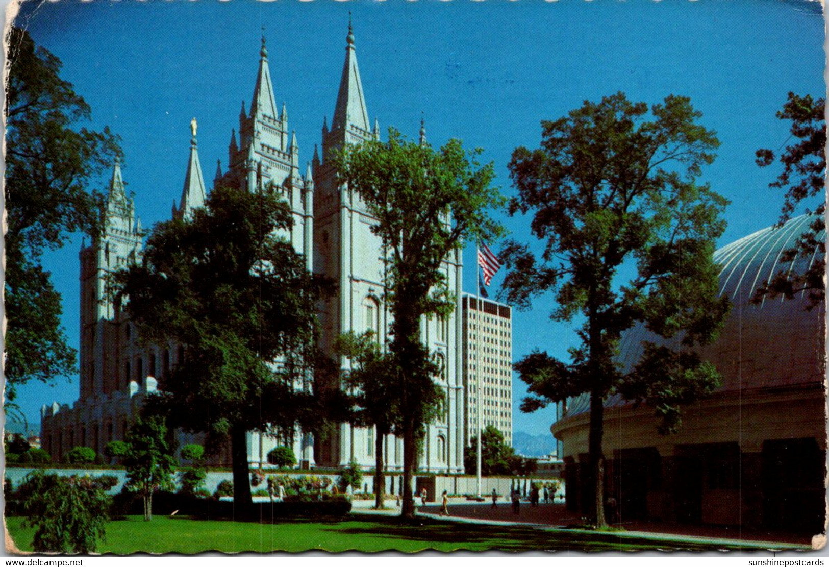 Utah Salt Lake City Temple Square - Zion