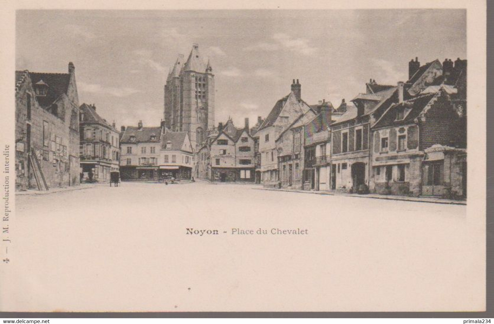 NOYON - PLACE DU CHEVALET - Noyon