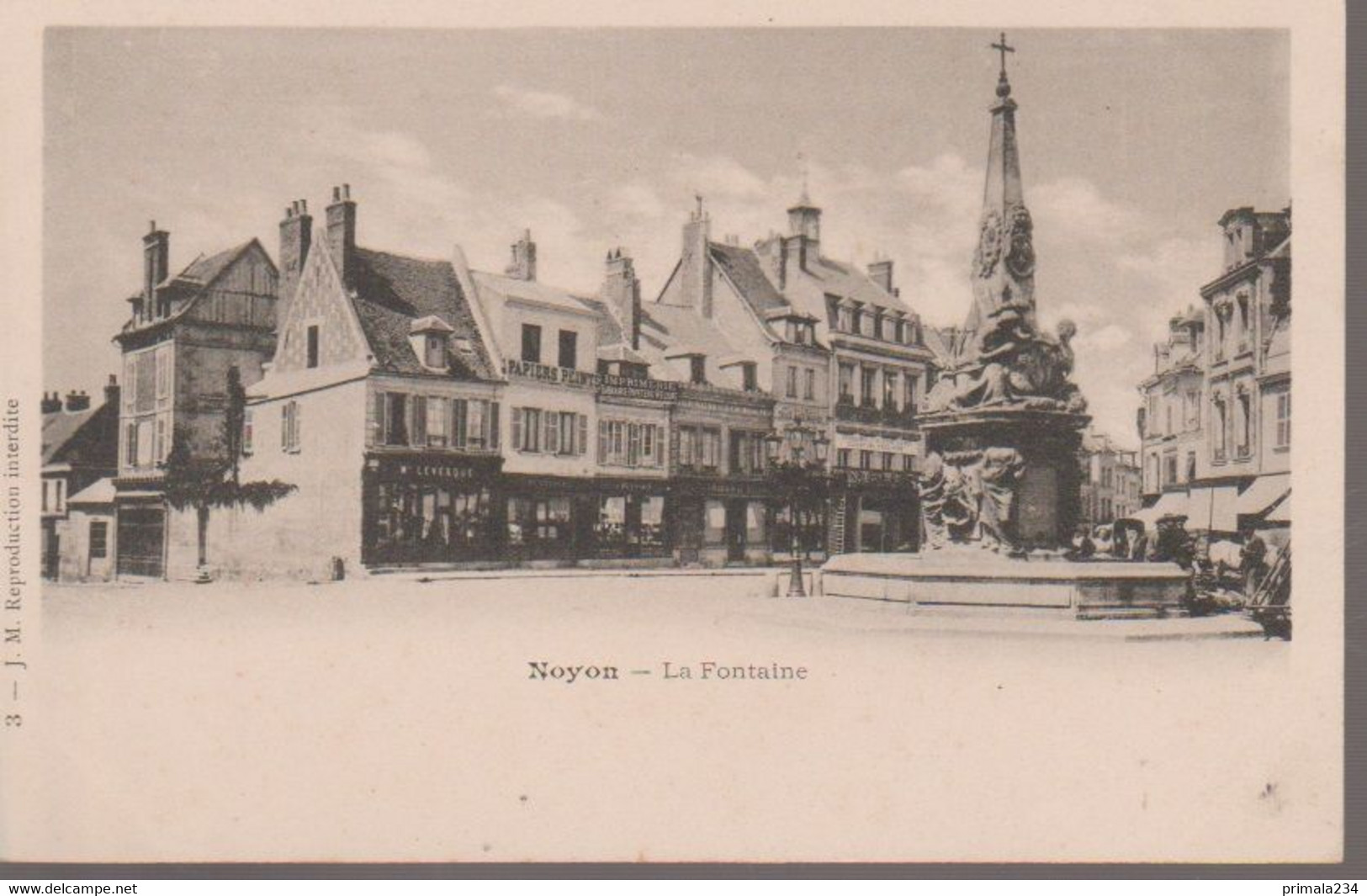 NOYON - LA FONTAINE - Noyon