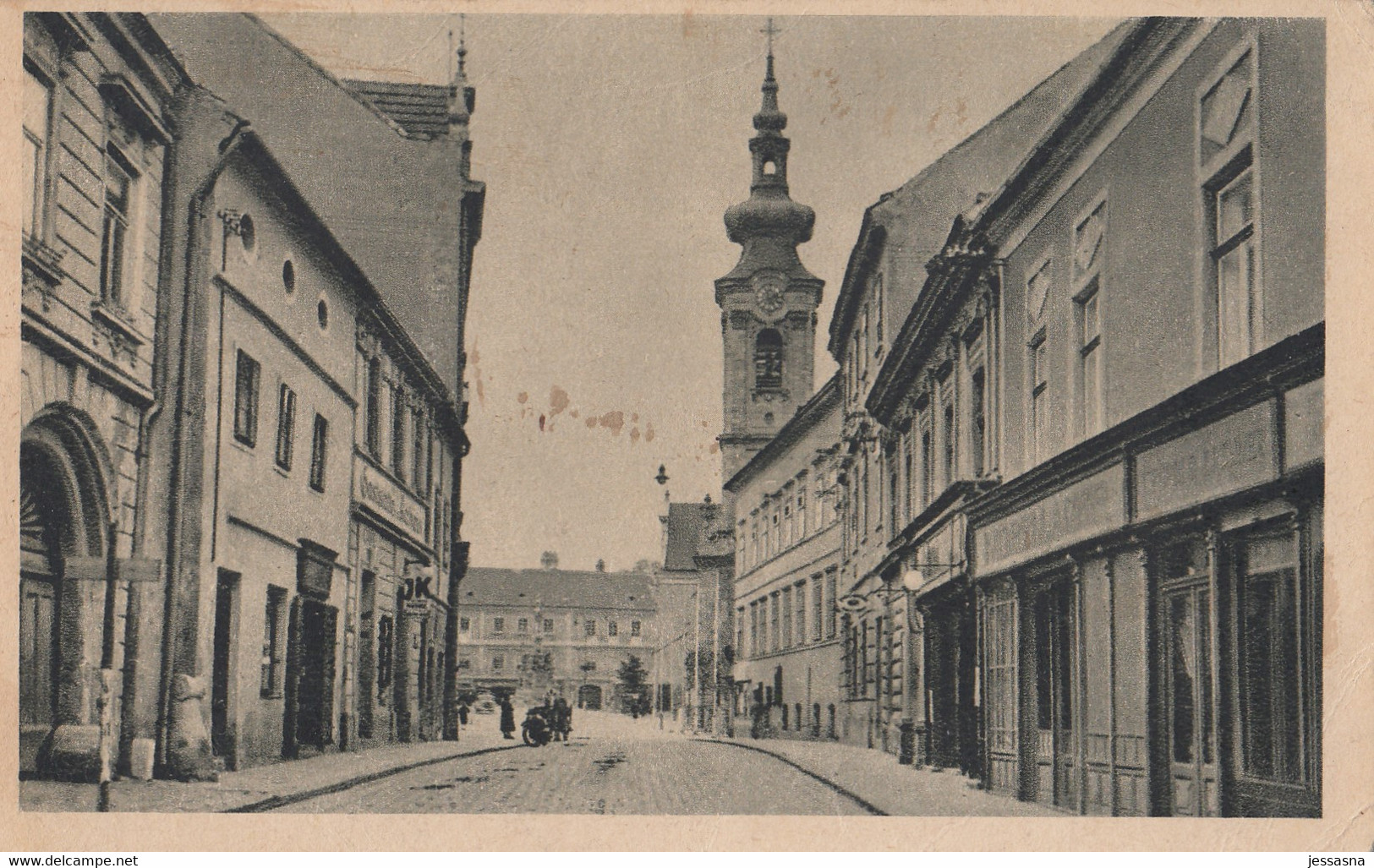 AK - NÖ - Hainburg An Der Donau - Die Alte Ungarstrasse - Feldpost 1943 - Hainburg