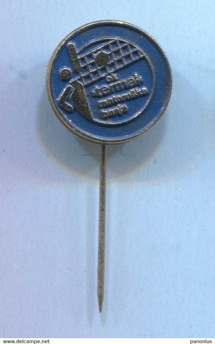 Volleyball Pallavolo - OK Mataruška Banja Serbia, Vintage Pin Badge Abzeichen - Volleyball