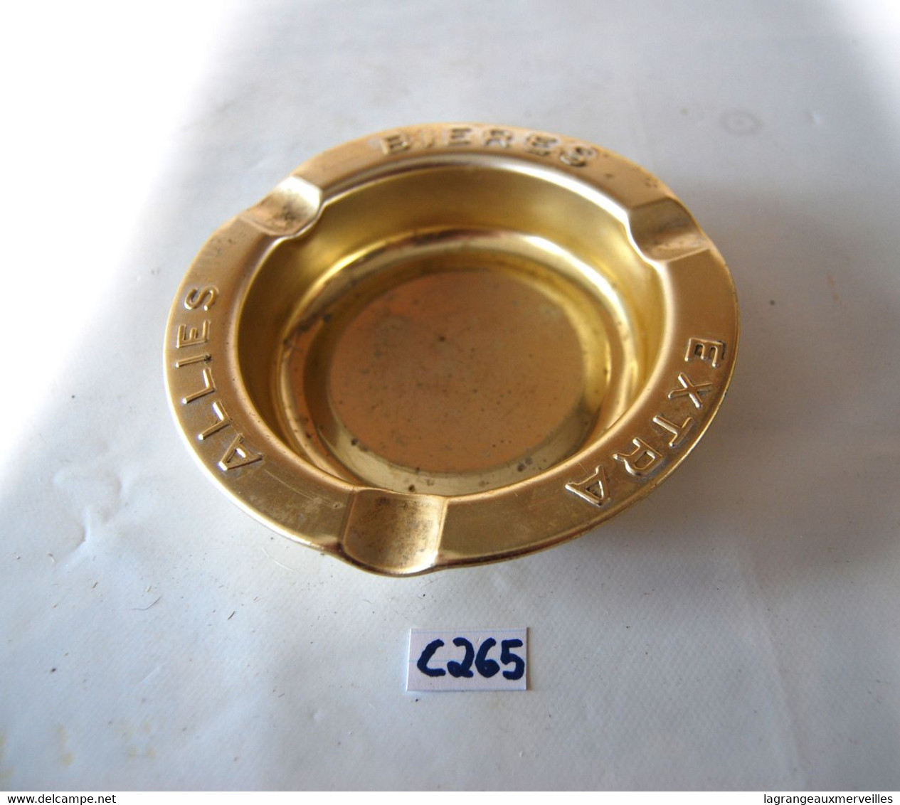 C265 Ancien Cendrier - Bière Allies Extra  - Publicité - Bistrot - Ashtrays