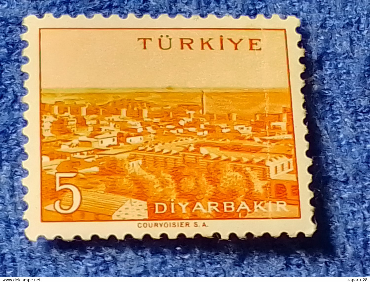 TÜRKİYE- 1960-70-    5K.    MEMLEKET    SERİSİ  ŞEHİRLER  DAMGALI - 1934-39 Sandjak D'Alexandrette & Hatay