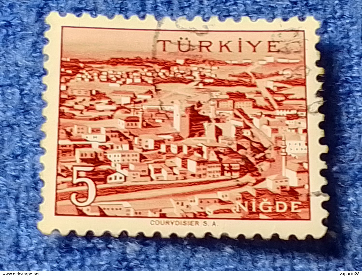 TÜRKİYE- 1960-70-    5K.    MEMLEKET    SERİSİ  ŞEHİRLER  DAMGALI - 1934-39 Sandjak D'Alexandrette & Hatay