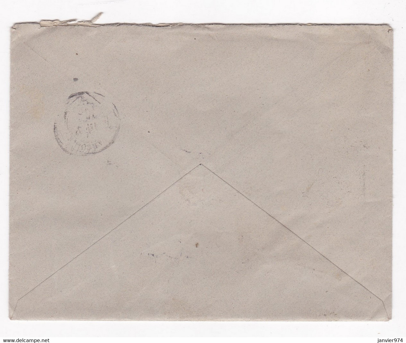 Lettre Et Enveloppe 1892 De Mr Pendriez Narbonne Aude à Son Cousin à Saint-Pargoire Hérault - 1876-1898 Sage (Type II)