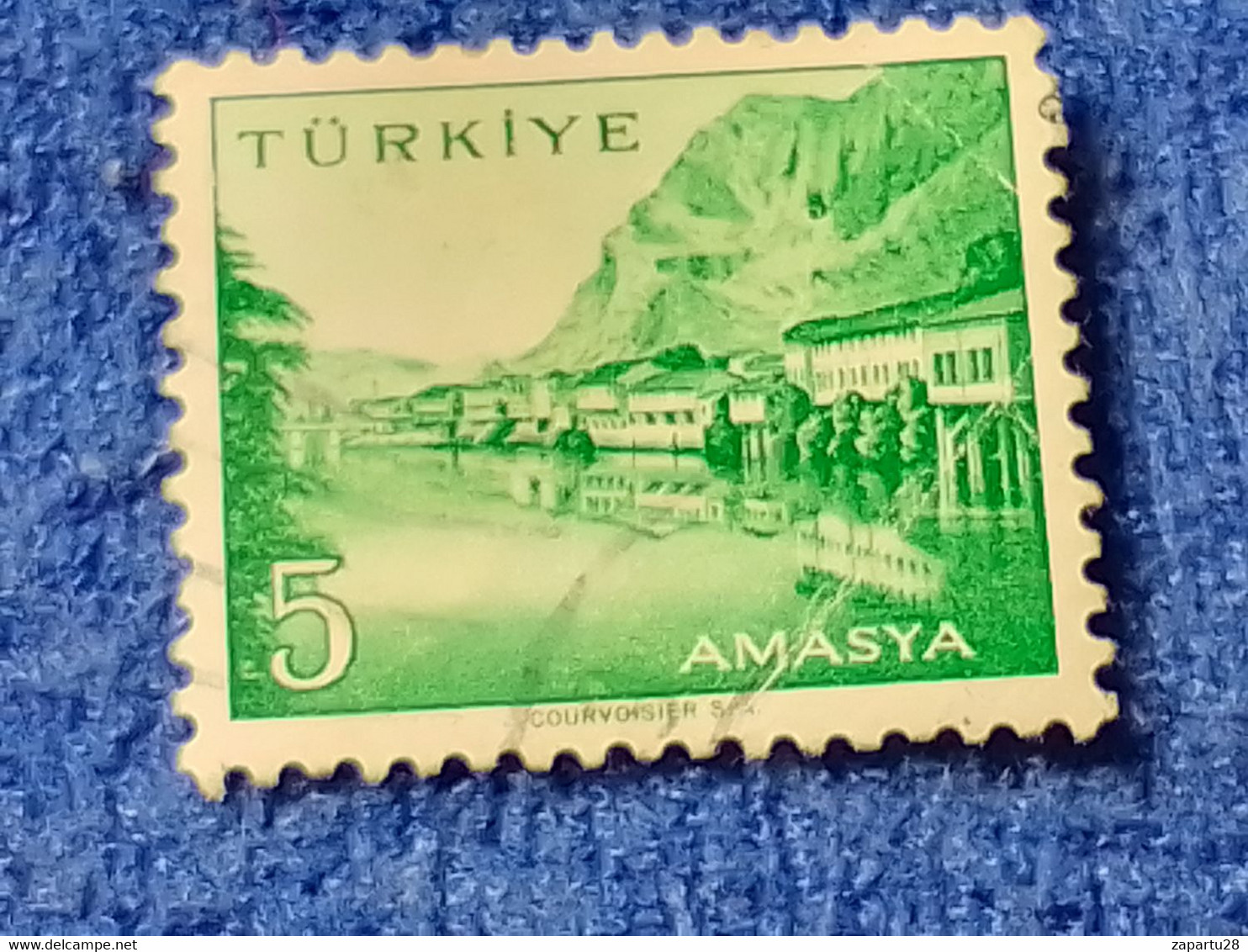 TÜRKİYE- 1960-70-    5K.    MEMLEKET    SERİSİ  ŞEHİRLER  DAMGALI - 1934-39 Sandjak Alexandrette & Hatay