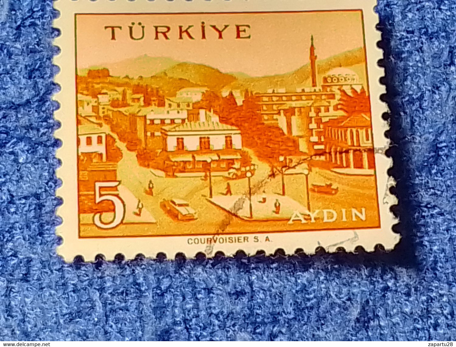 TÜRKİYE- 1960-70-    5K.    MEMLEKET    SERİSİ  ŞEHİRLER  DAMGALI - 1934-39 Sandjak D'Alexandrette & Hatay