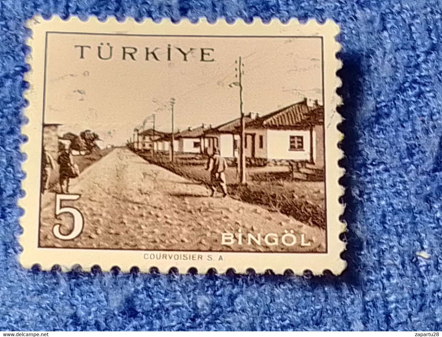 TÜRKİYE- 1960-70-    5K.    MEMLEKET    SERİSİ  ŞEHİRLER  DAMGALI - 1934-39 Sandjak D'Alexandrette & Hatay