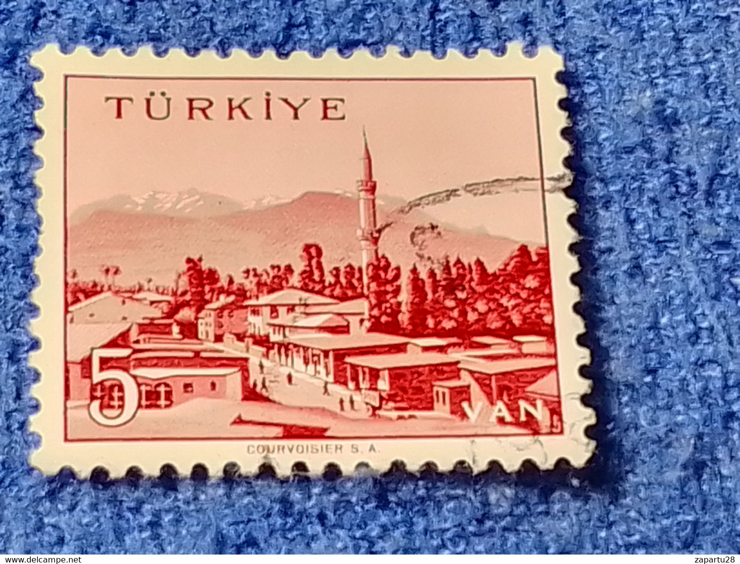 TÜRKİYE- 1960-70-    5K.    MEMLEKET    SERİSİ  ŞEHİRLER  DAMGALI - 1934-39 Sandschak Alexandrette & Hatay