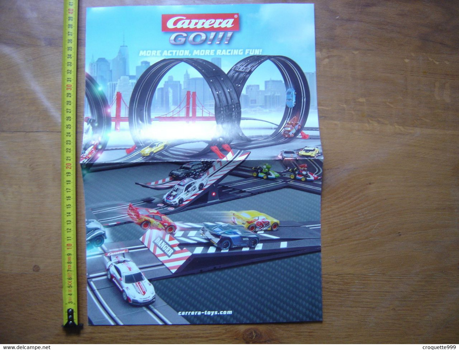 Brochure Catalogue Publicite AUTOMOBILE Carrera Toys - Motos