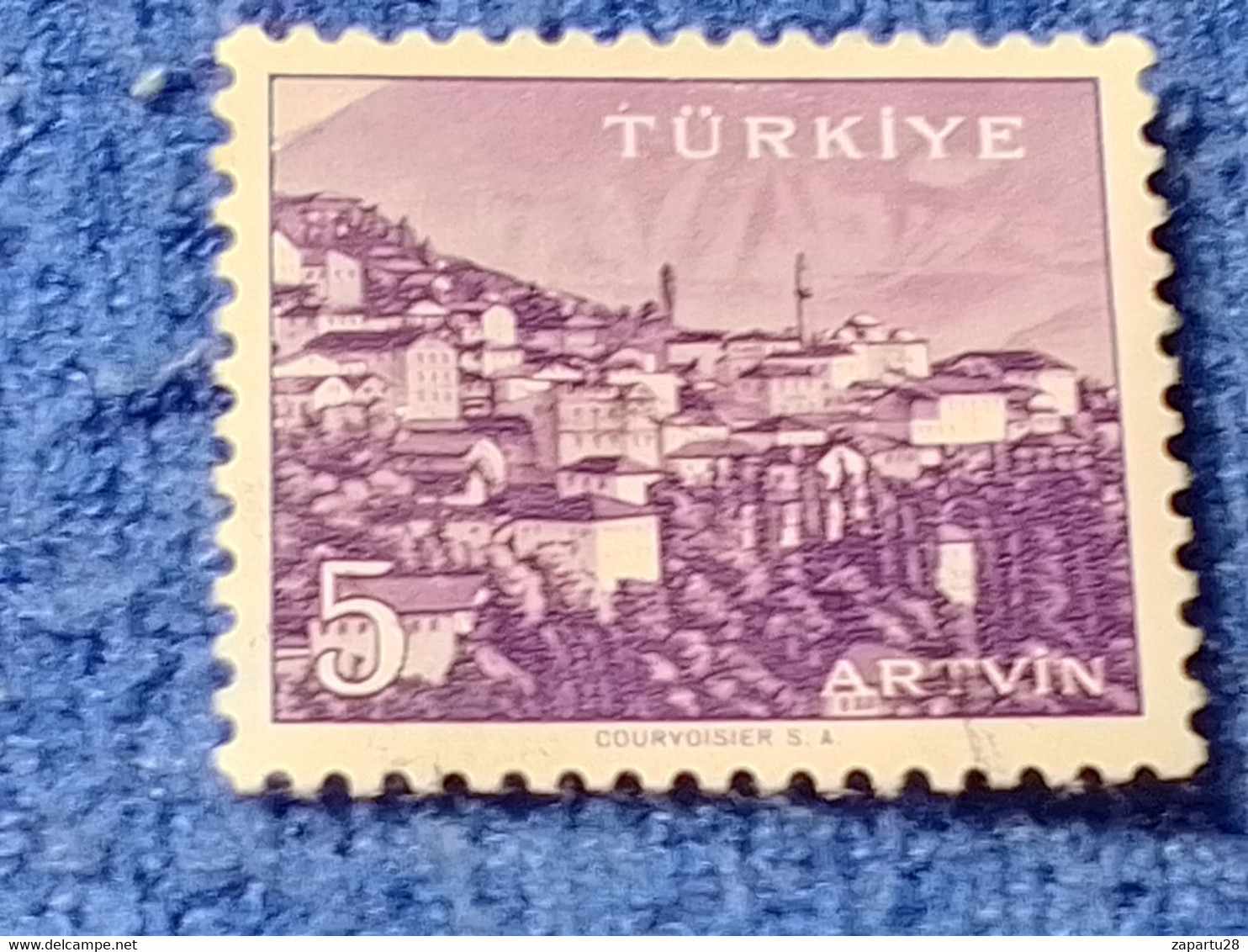 TÜRKİYE- 1960-70-    5K.    MEMLEKET    SERİSİ  ŞEHİRLER  DAMGALI - 1934-39 Sandjak D'Alexandrette & Hatay