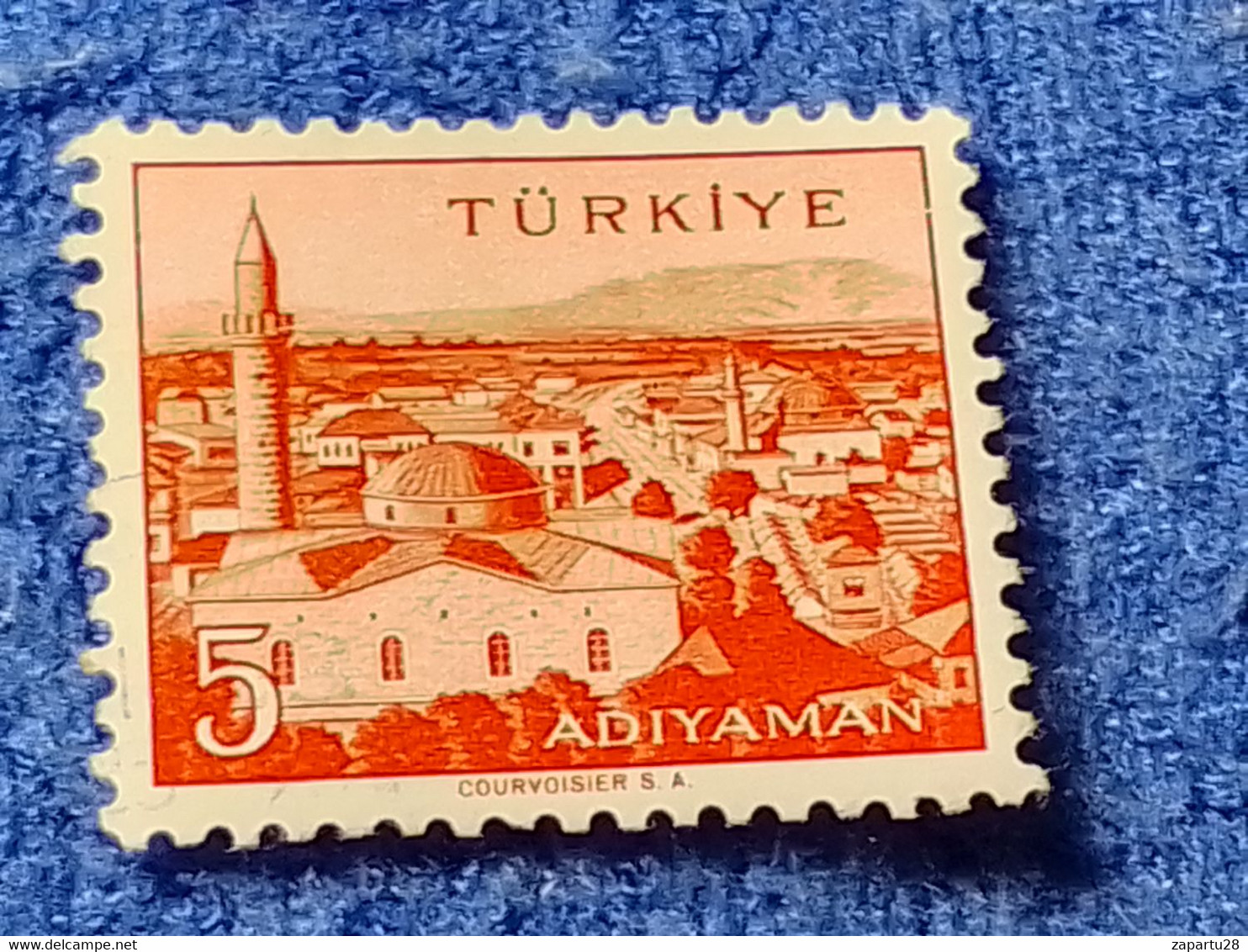 TÜRKİYE- 1960-70-    5K.    MEMLEKET    SERİSİ  ŞEHİRLER  DAMGALI - 1934-39 Sandjak Alexandrette & Hatay