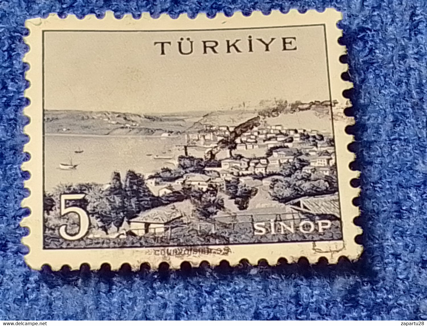 TÜRKİYE- 1960-70-    5K.    MEMLEKET    SERİSİ  ŞEHİRLER  DAMGALI - 1934-39 Sandjak D'Alexandrette & Hatay