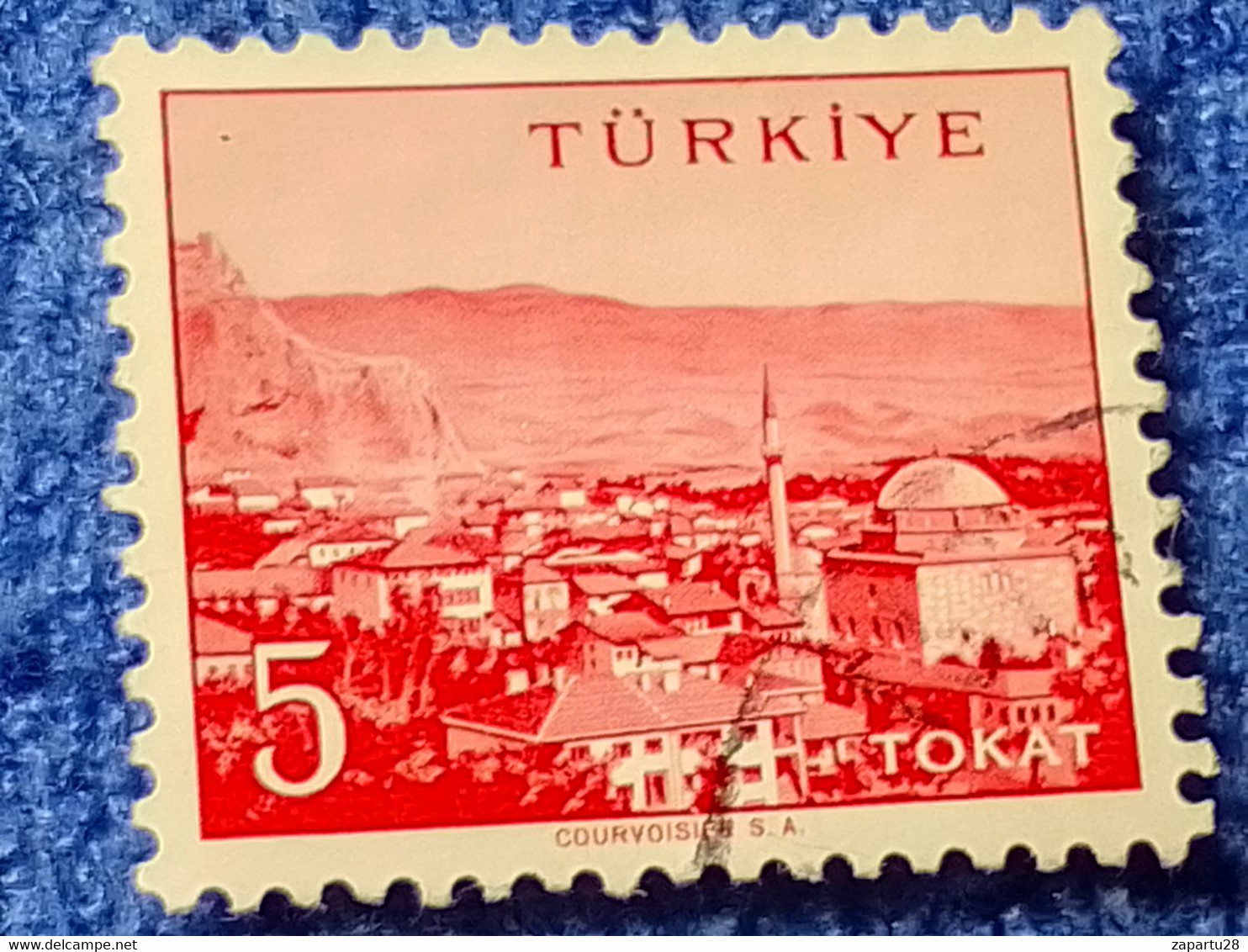 TÜRKİYE- 1960-70-    5K.    MEMLEKET    SERİSİ  ŞEHİRLER  DAMGALI - 1934-39 Sandschak Alexandrette & Hatay