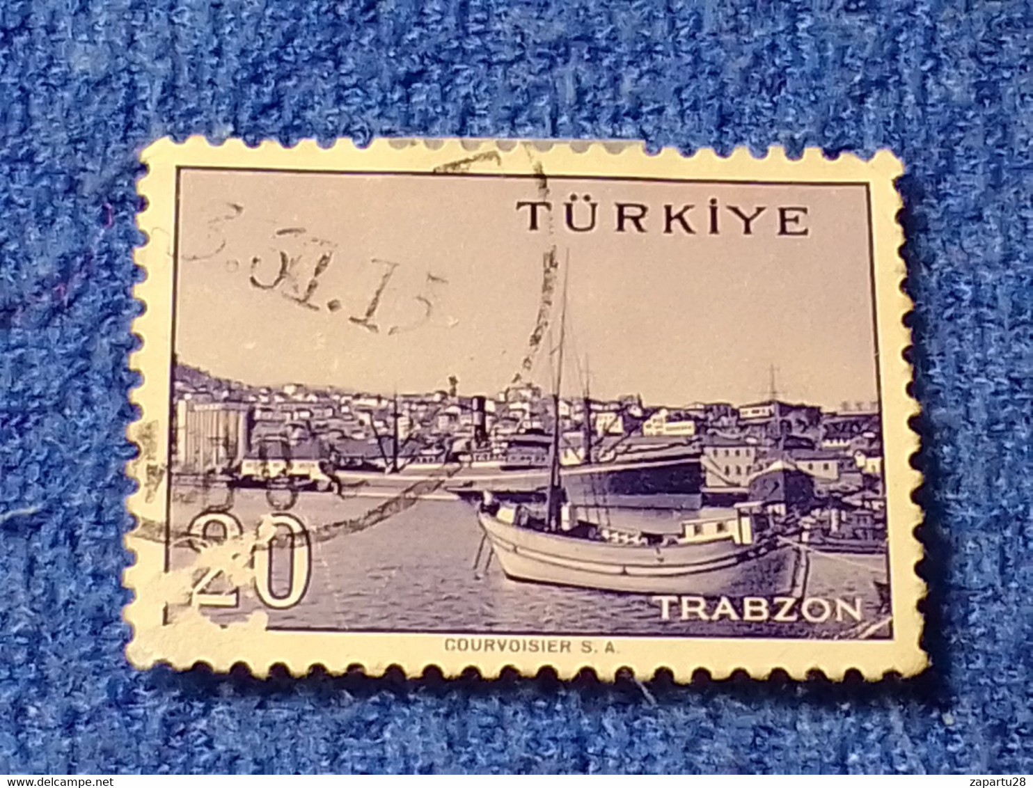 TÜRKİYE- 1960-70-    20K.    MEMLEKET    SERİSİ  ŞEHİRLER  DAMGALI - 1934-39 Sandschak Alexandrette & Hatay