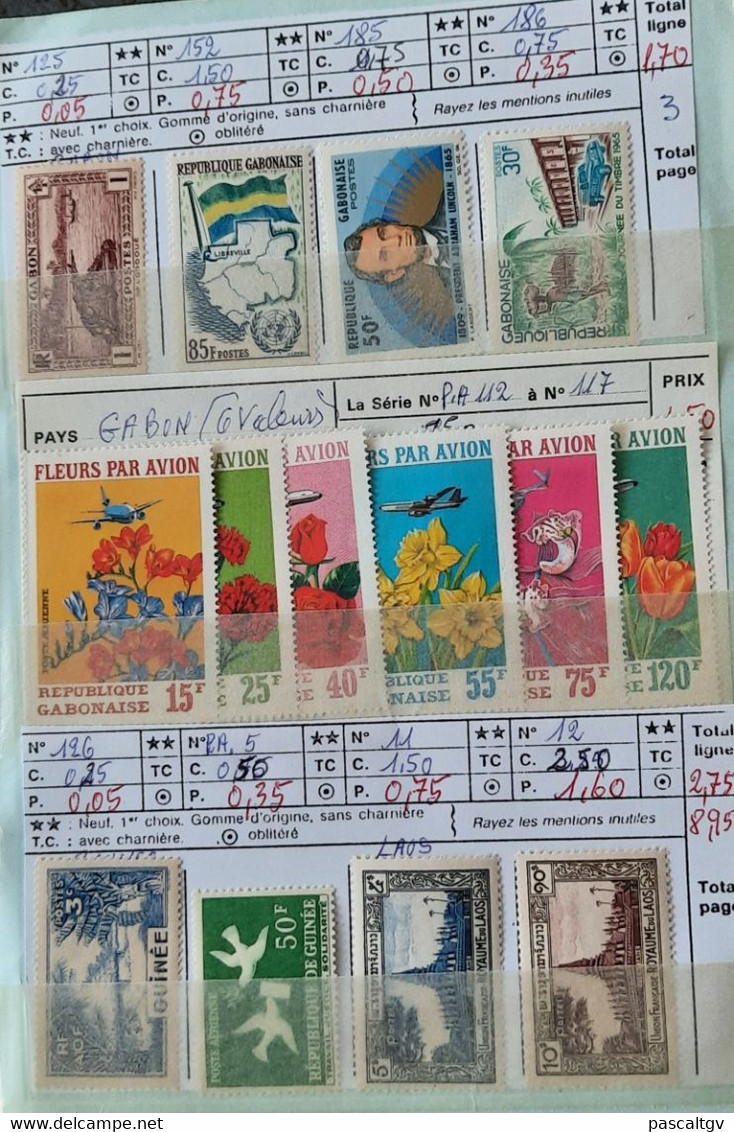 Colonies FR - MAROC / DAHOMEY / NIGER - ** Et Qqs Oblitérés - CARNET De Circulation N°23 -  (cote 318.00€) - Collections