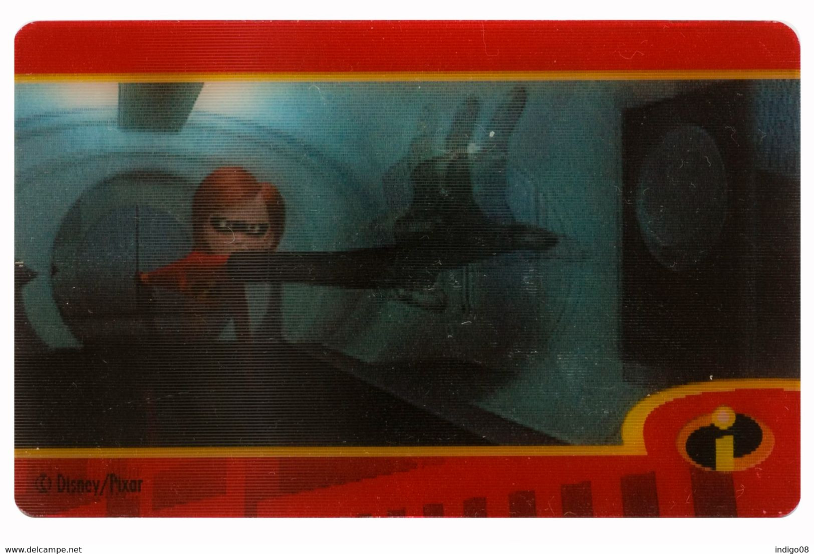 Cartes 3D The Incredibles Gli Incredibili Kinder Chocolat Ferrero série CIAK