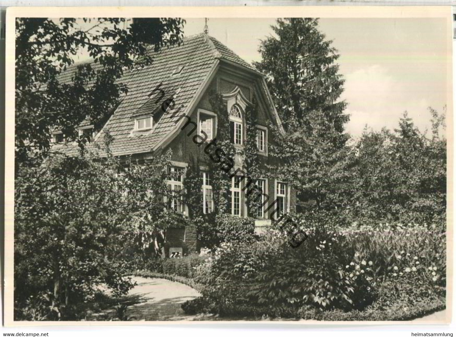 Rüschhaus - Wohnsitz Der Dichterin Annette Droste Zu Hülshoff - Foto-Ansichtskarte - Verlag Burg Hülshoff Bei Münster - Munster