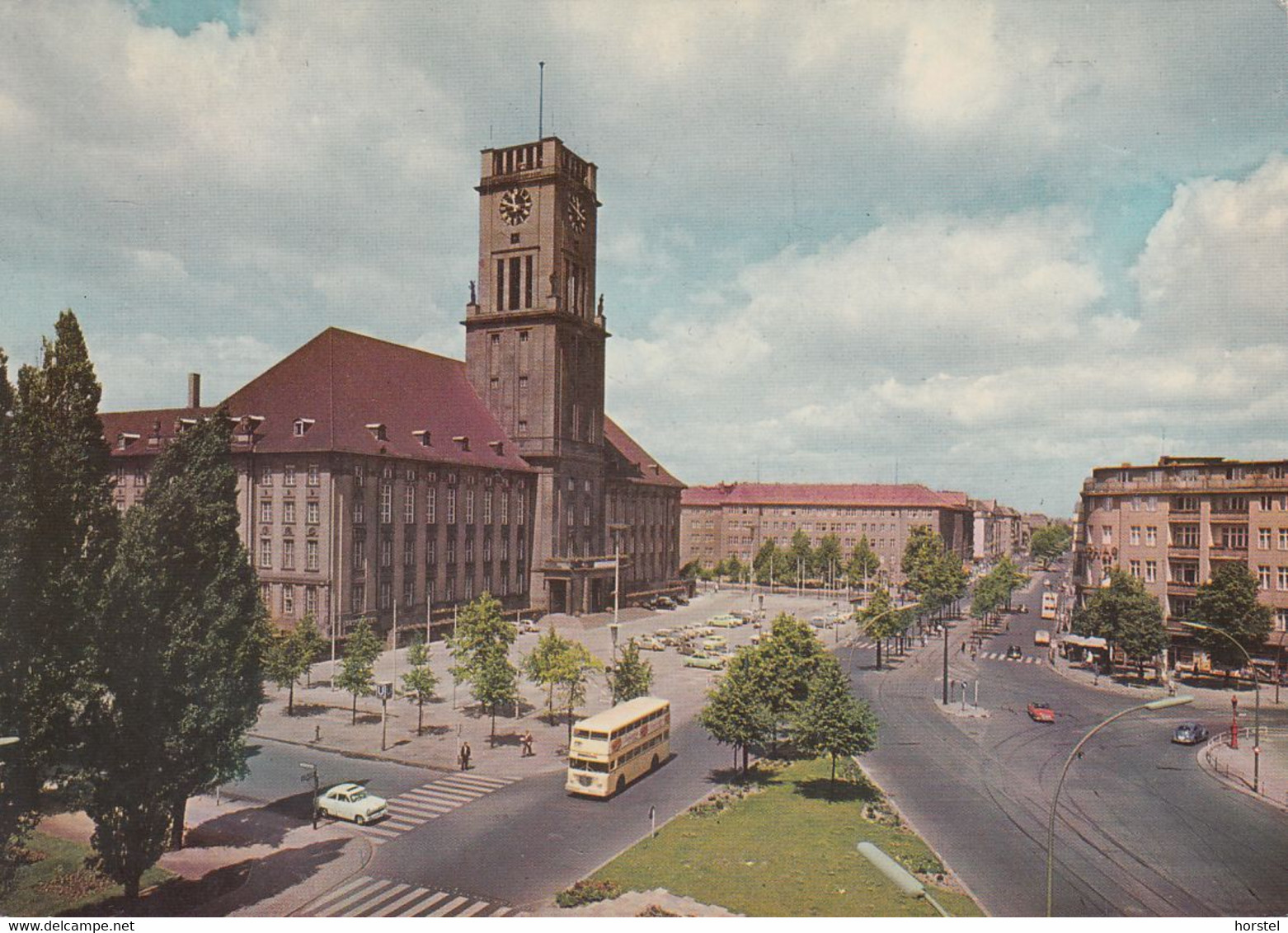 D-10825 Berlin - Rathaus Schöneberg - 60er Jahre - Cars - Ford - VW Käfer - Schöneberg