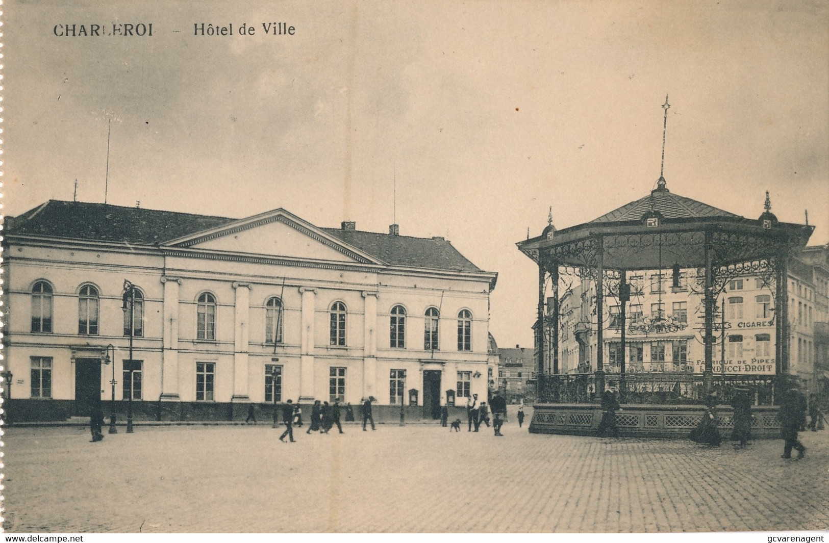 CHARLEROI    HOTEL DE VILLE         2 SCANS - La-Roche-en-Ardenne