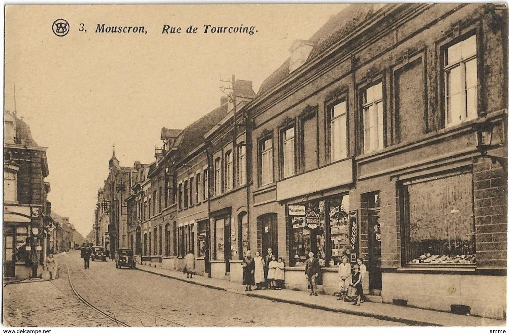 Moeskroen - Mouscron   *  Rue De Tourcoing - Mouscron - Moeskroen