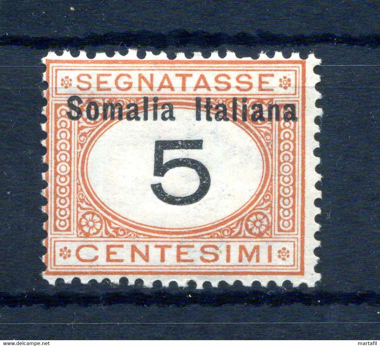 1926 SOMALIA Segnatasse N.41 * 5 Centesimi - Somalië